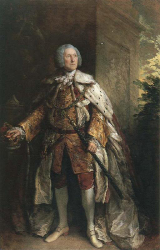 Thomas Gainsborough john campbell ,4th duke of argyll Sweden oil painting art